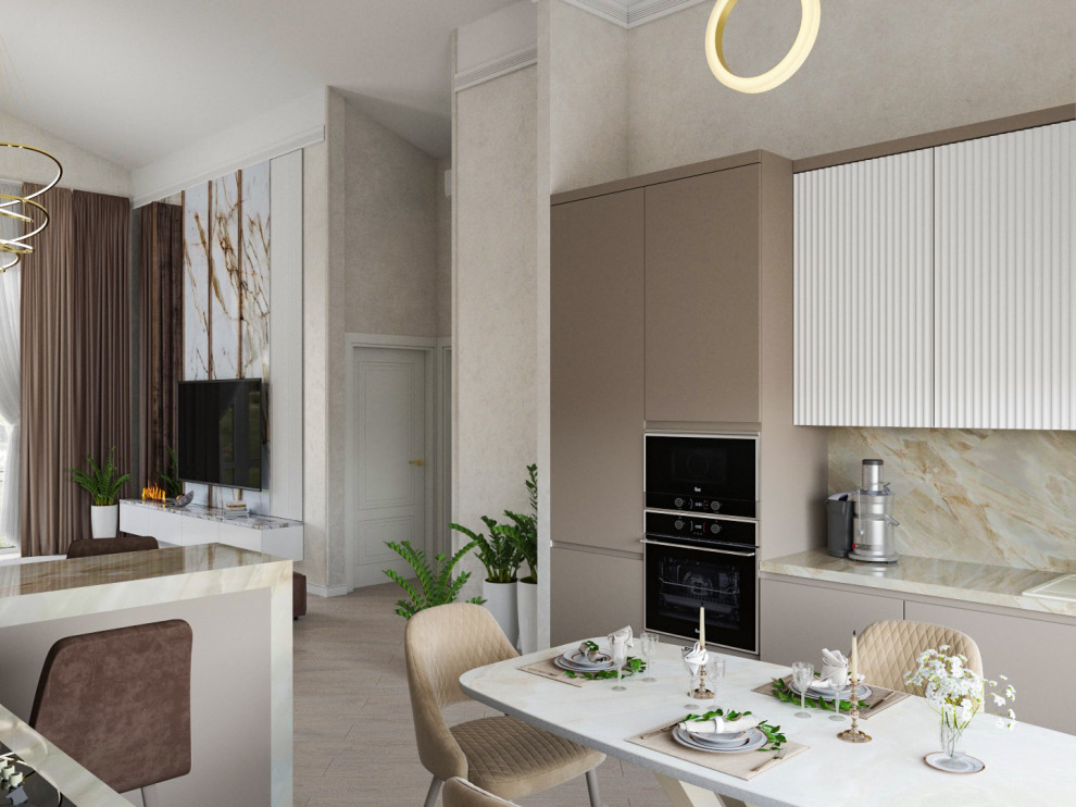 Загородный дом с выходом на террасу