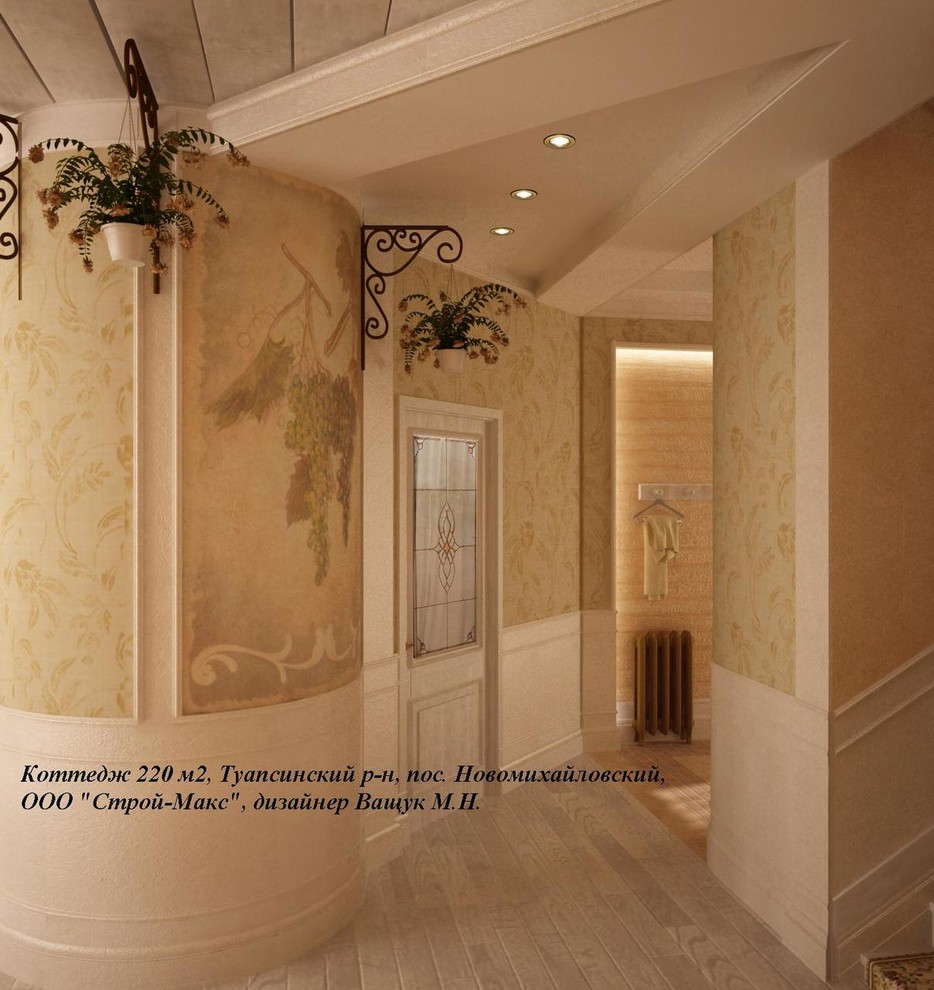 Разработка дизайн проекта коттеджа 220 м2