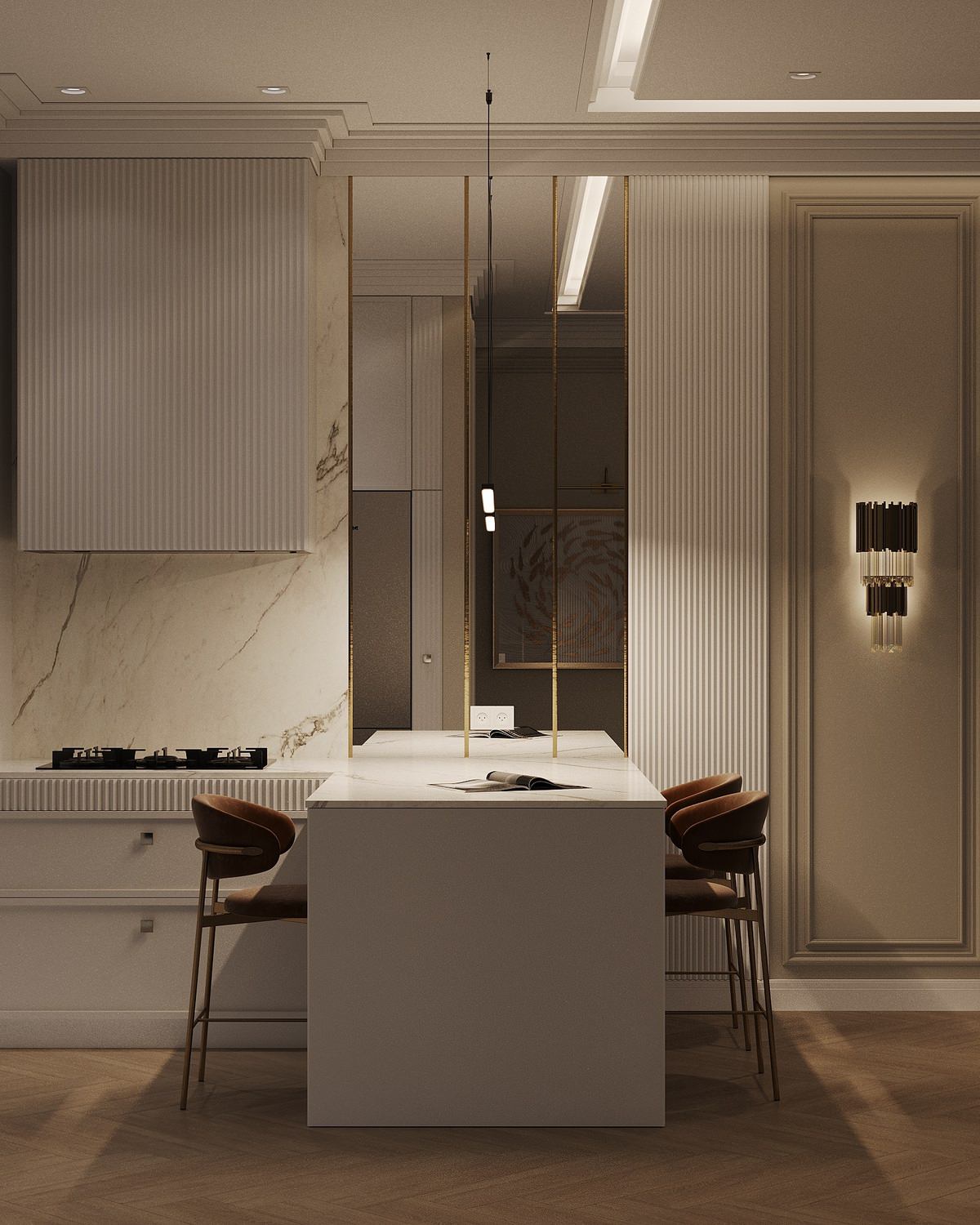 Дизайн-проект двухкомнатной квартиры для семейной пары