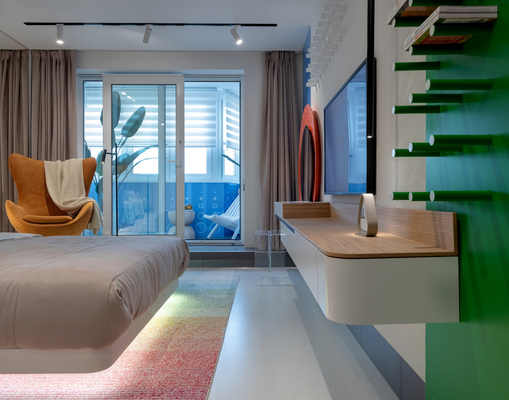 Раздвижные двери вместо классического балконного блока