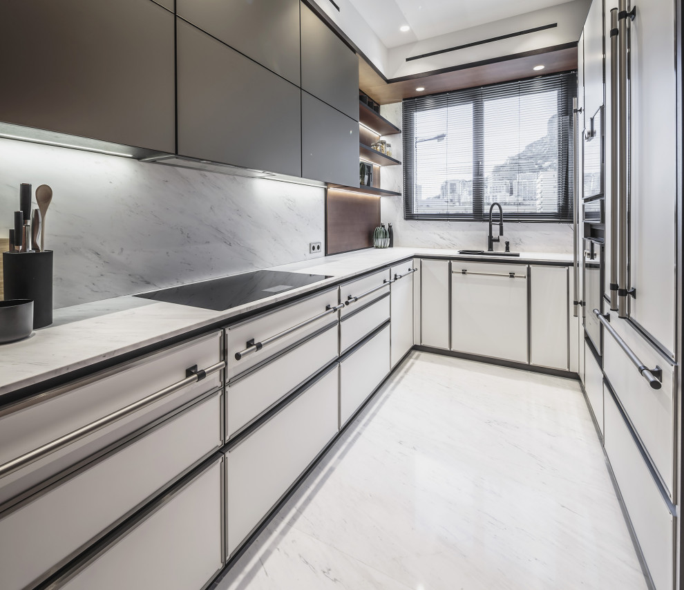 Interior design of a penthouse in Monte-Carlo