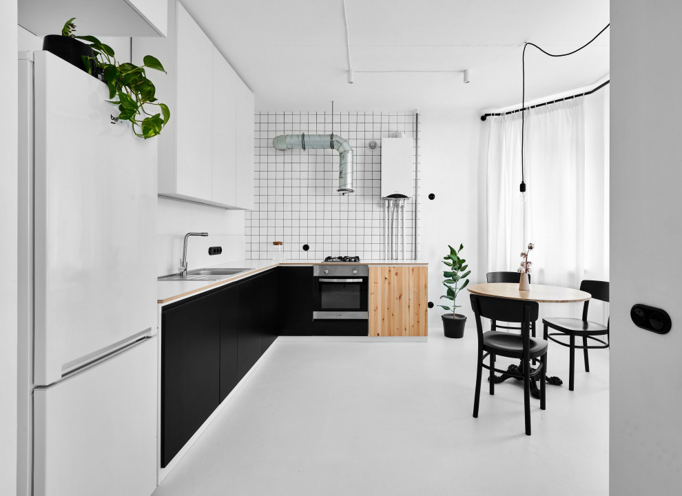 Houzz тур: Ремонт за 500 тыс. — квартира в Калининграде