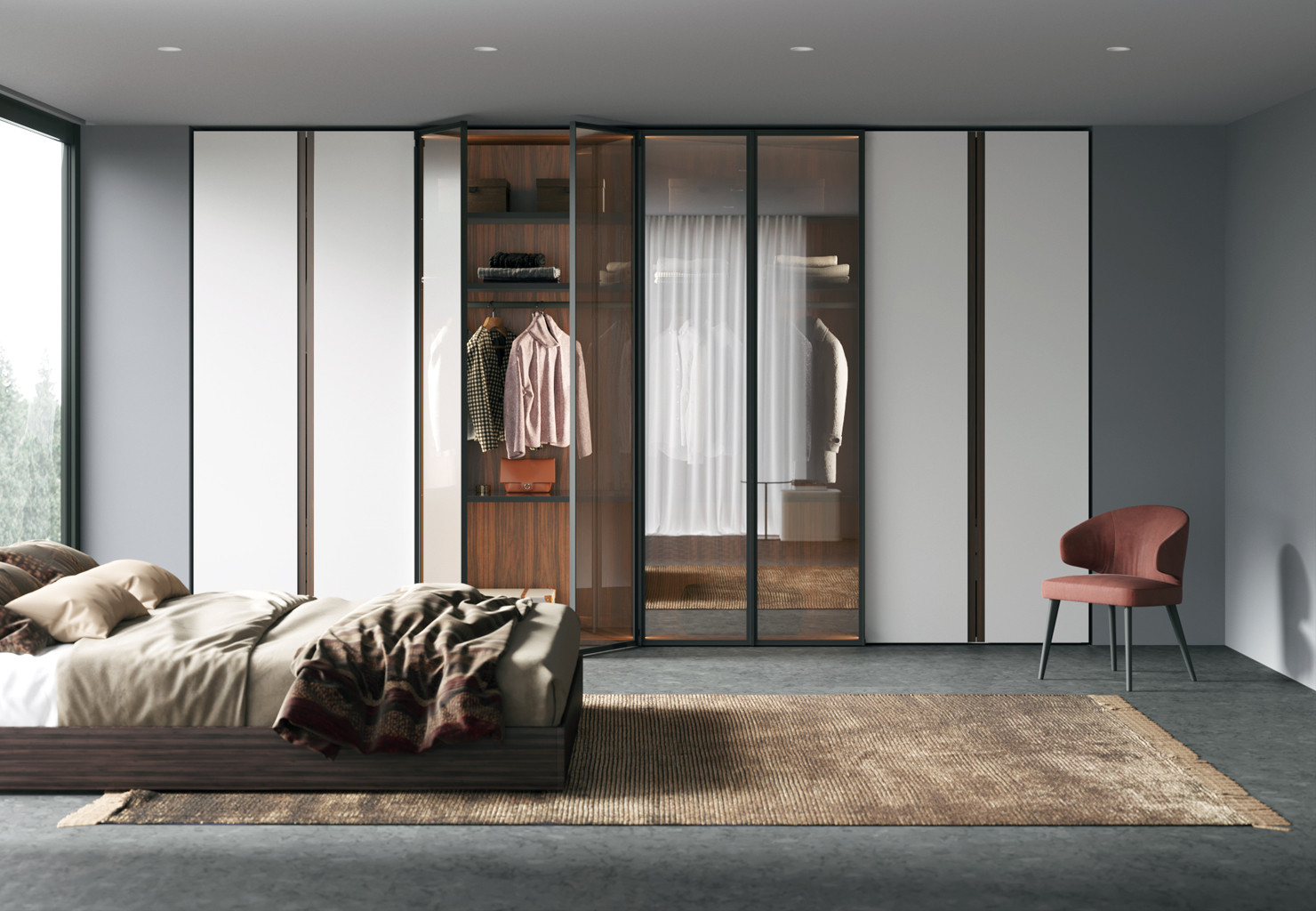 Коллекция современных шкафов АТЛАС-ЛЮКС