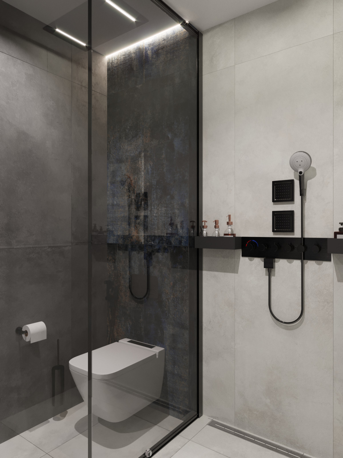 Брутальный синий