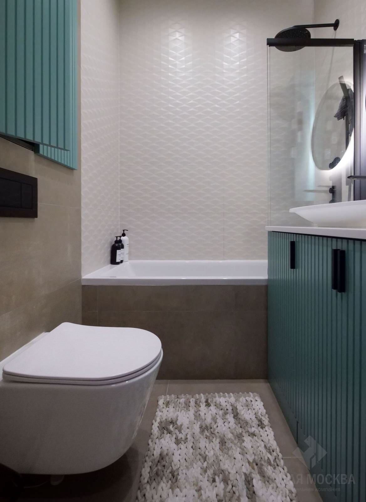 Ремонт однокомнатной квартиры 47 кв.м в ЖК «Крылья»