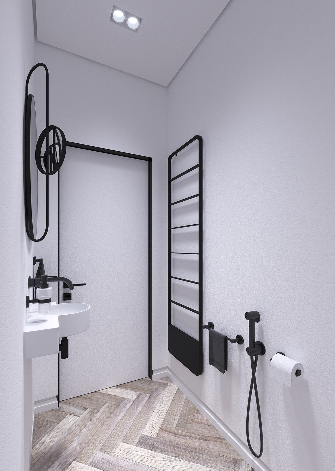 Жилая квартира для молодого человека, 99,48 кв.м.