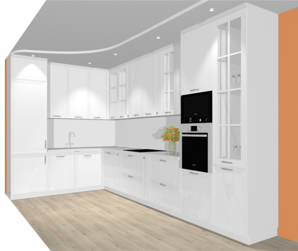 Подбор мебельных ручек к кухне расположение