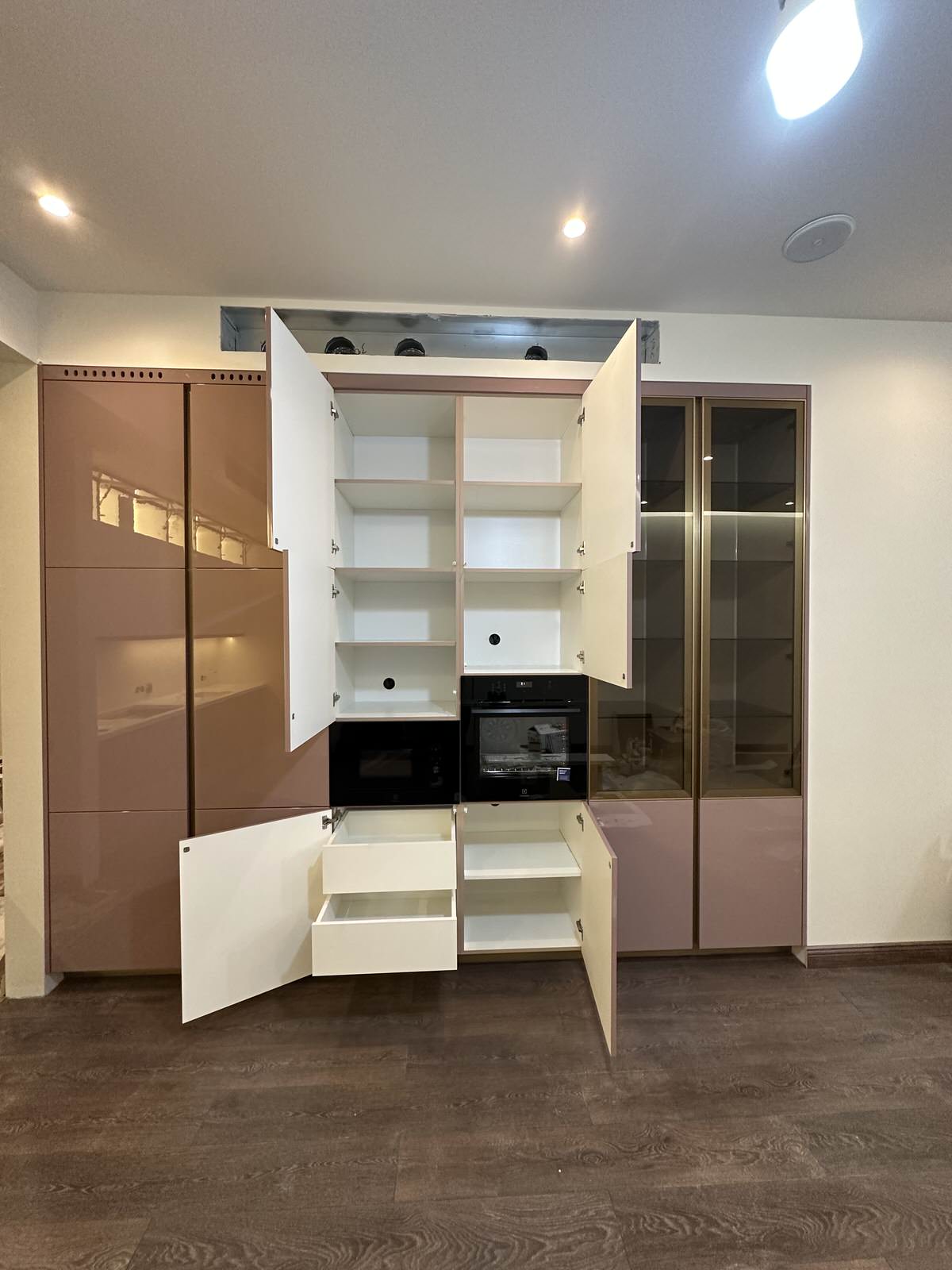 Кухня в МДФ Эмали