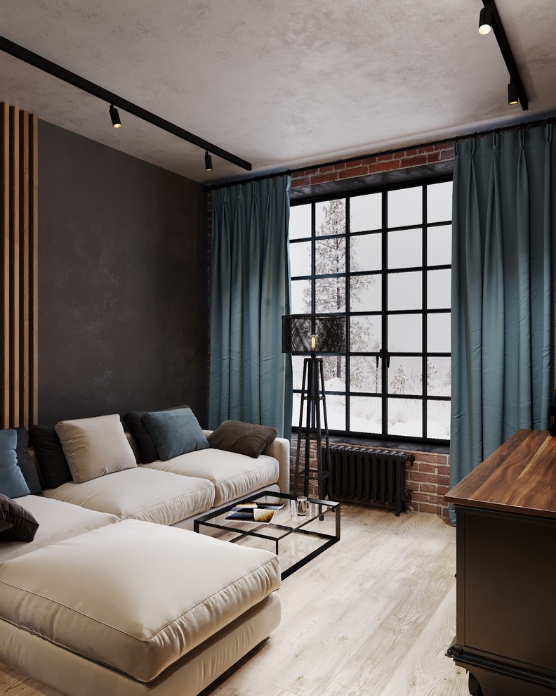 Обложка проекта: Квартира-студия 56 кв. м. (Кемерово, 2019 год)