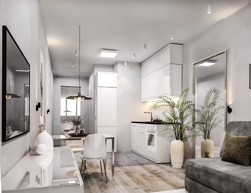 Дизайн студии в современном стиле