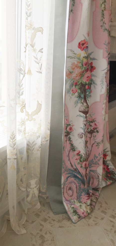 квартира в французском стиле в процессе декорирования