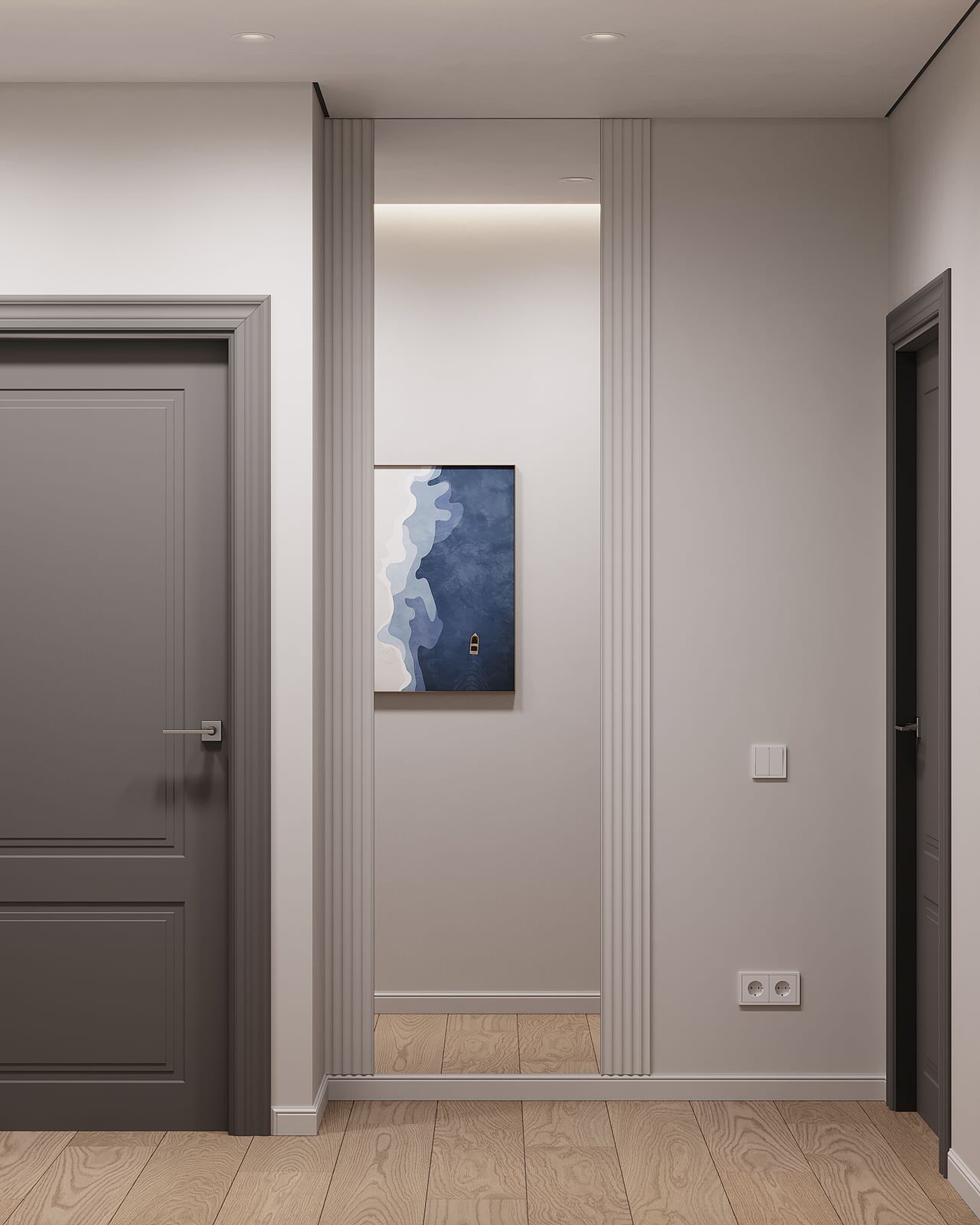 Дизайн-проект квартиры 62 м2 г. Ярославль