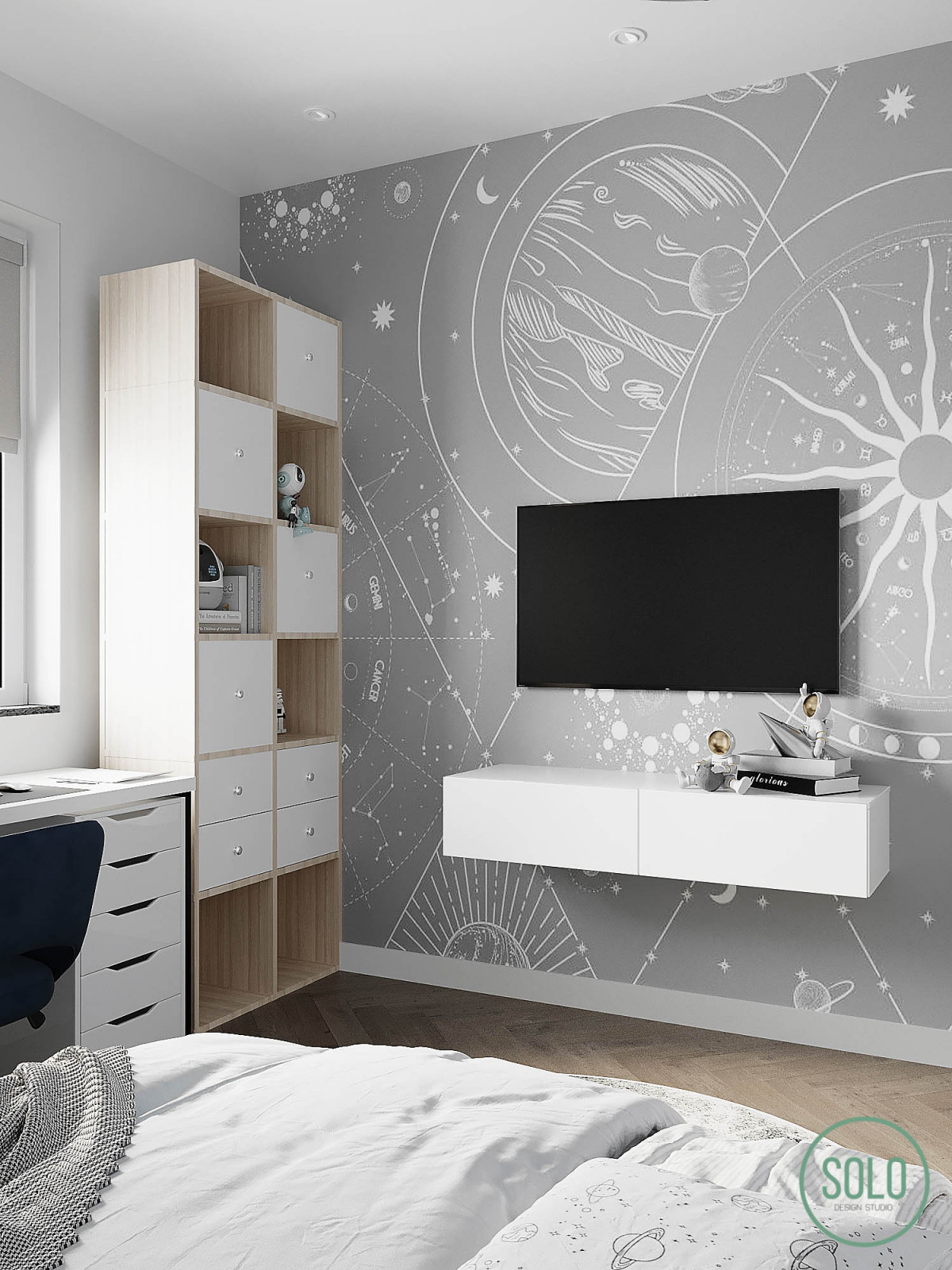 Современный интерьер для молодой семьи