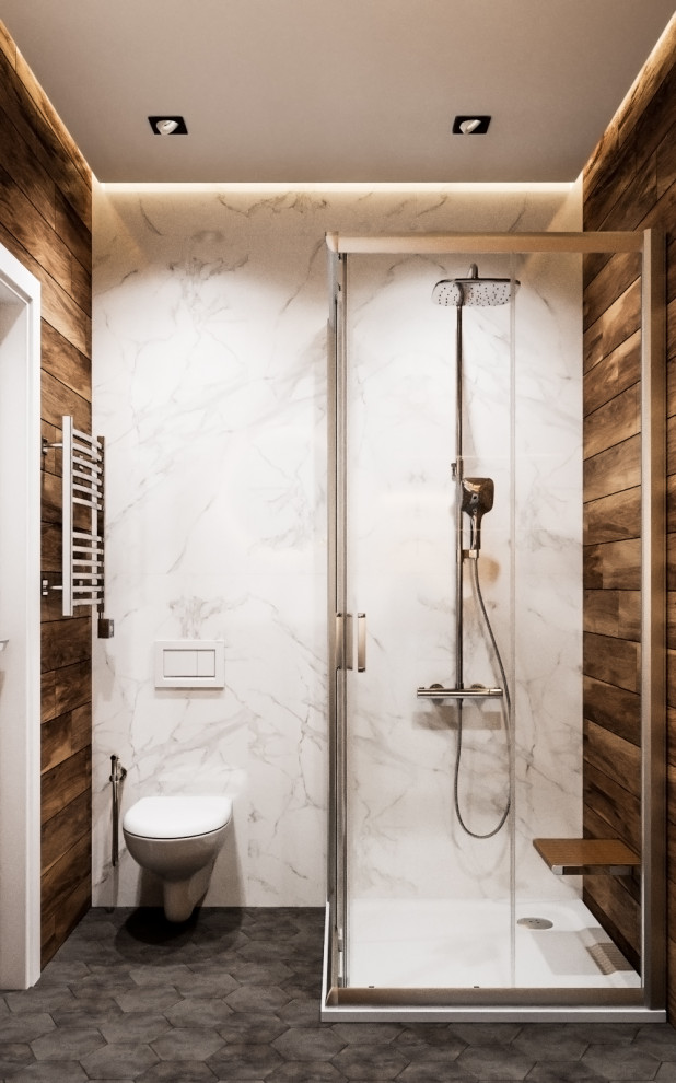 Дизайн проект квартиры в Москве в современном стиле (Варшавское шоссе, 2019)