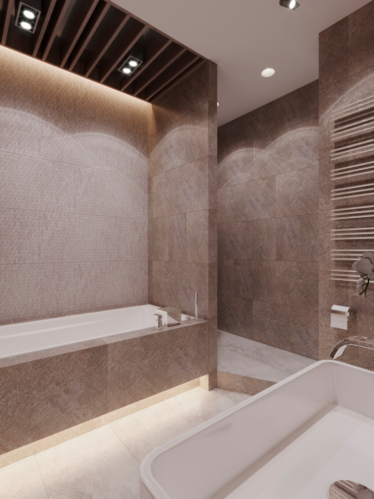 Основной санузел в ЖК "Сердце Столицы"