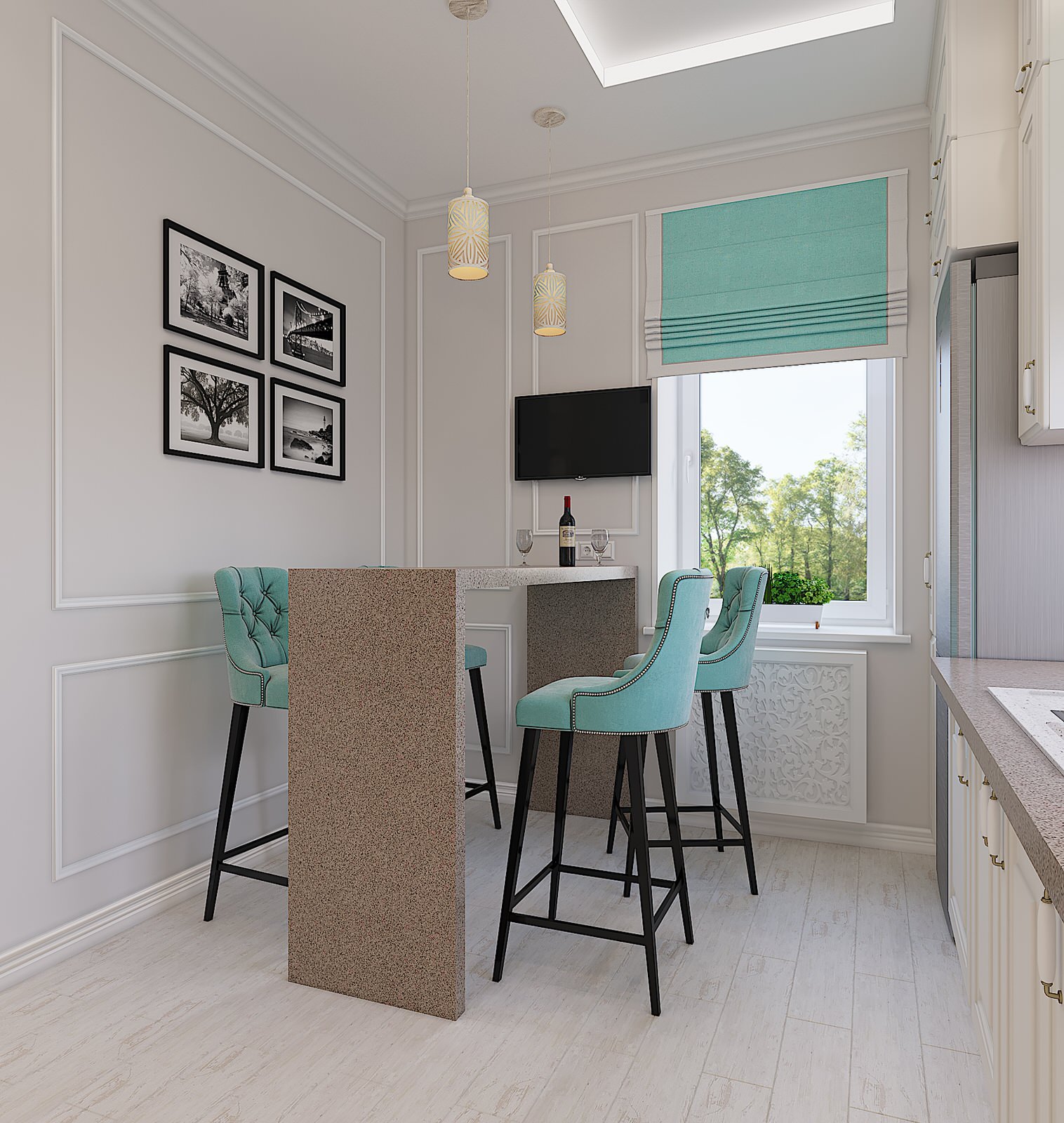 Нежная лазурь