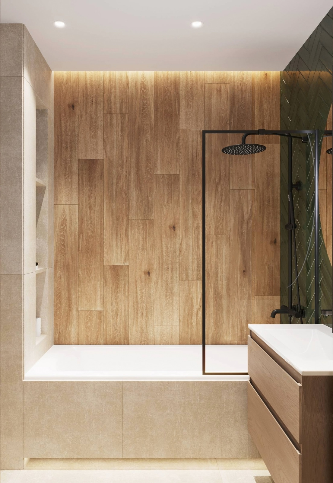 Однокомнатная квартира в современном стиле