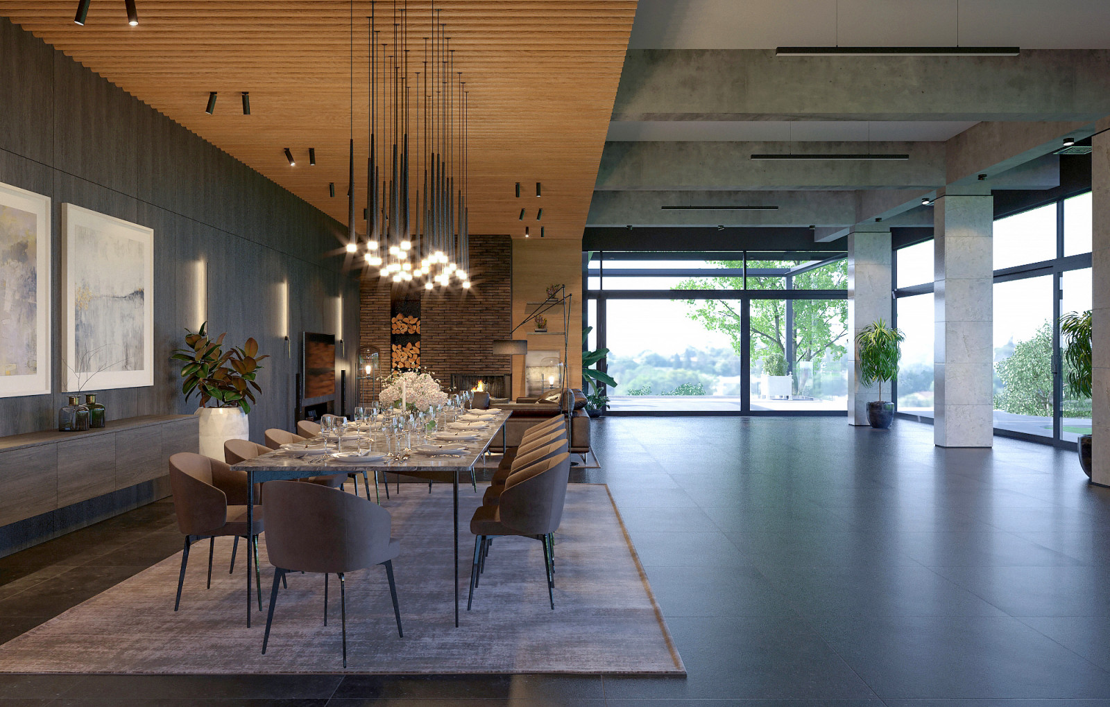 Обложка проекта: Интерьер павильона летней кухни