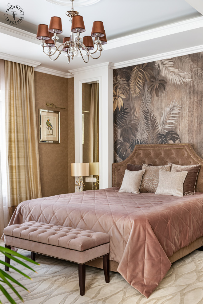 Обложка проекта: Уютное текстильное оформление загородного дома