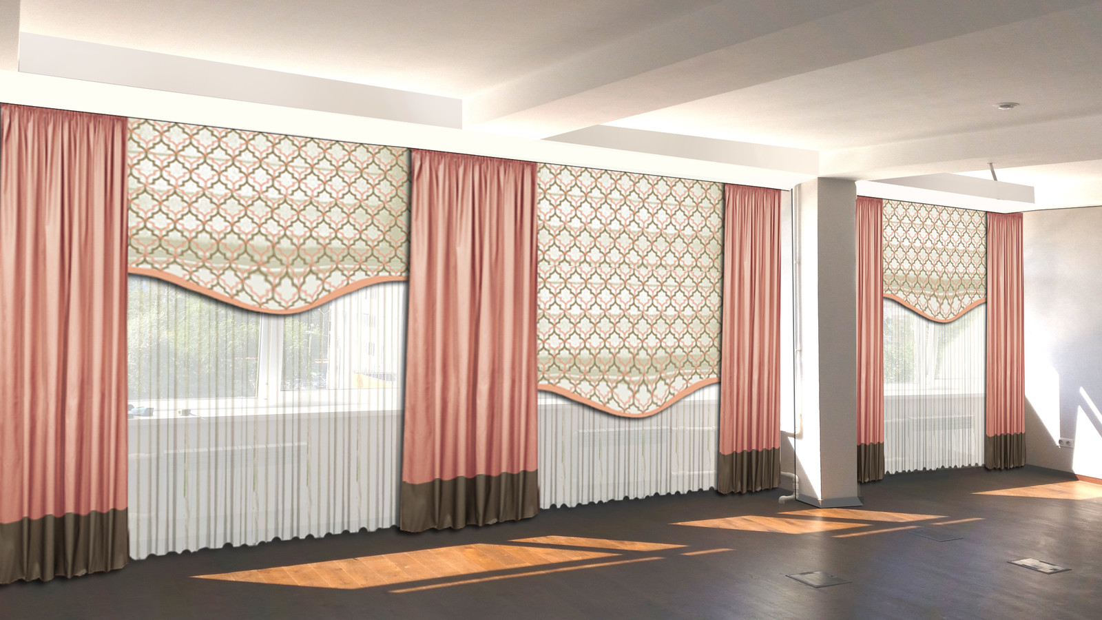 Эскизы штор