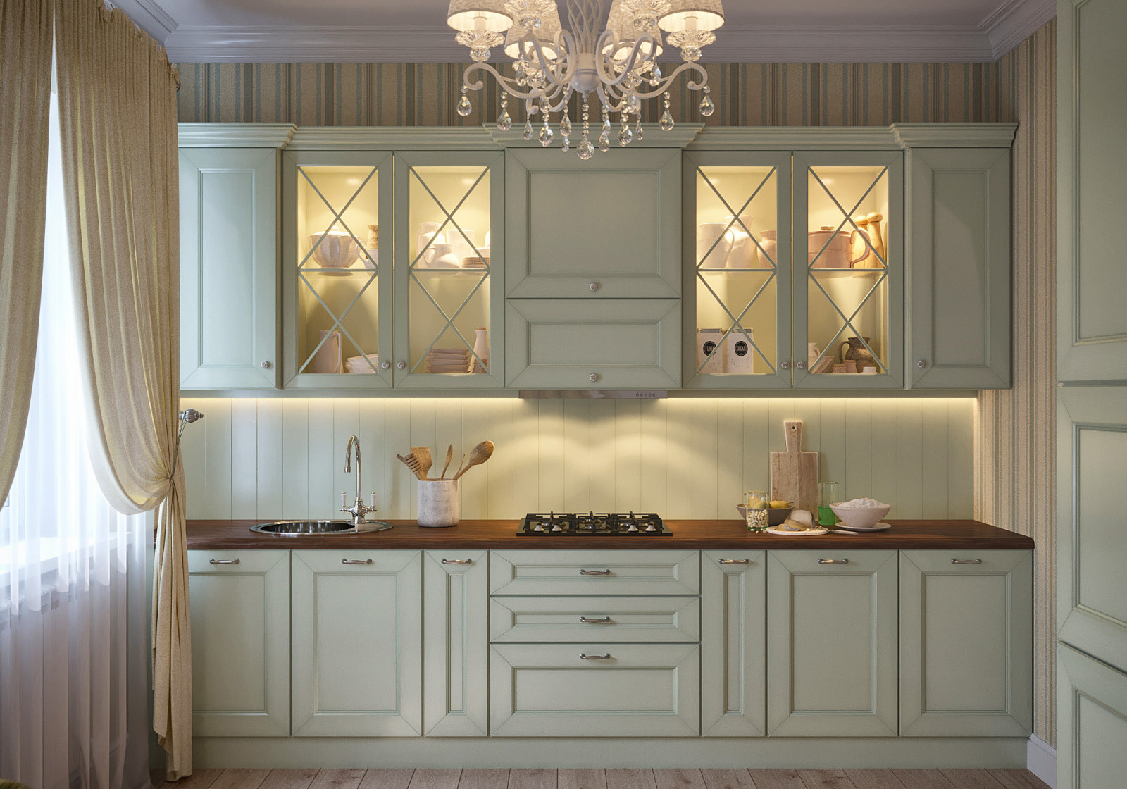 Кухня в стиле Прованс