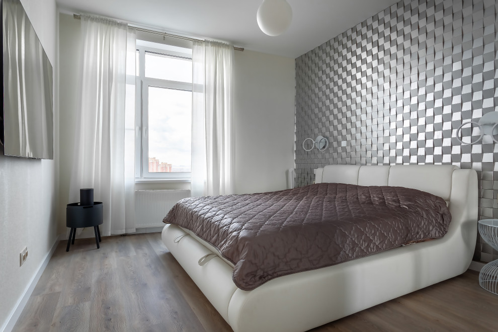 Обложка проекта: Минималистичная однокомнатная квартира в Москве