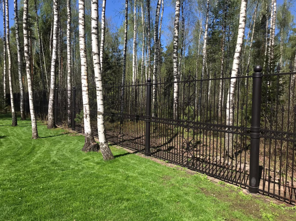 Обложка проекта: Кованый забор.