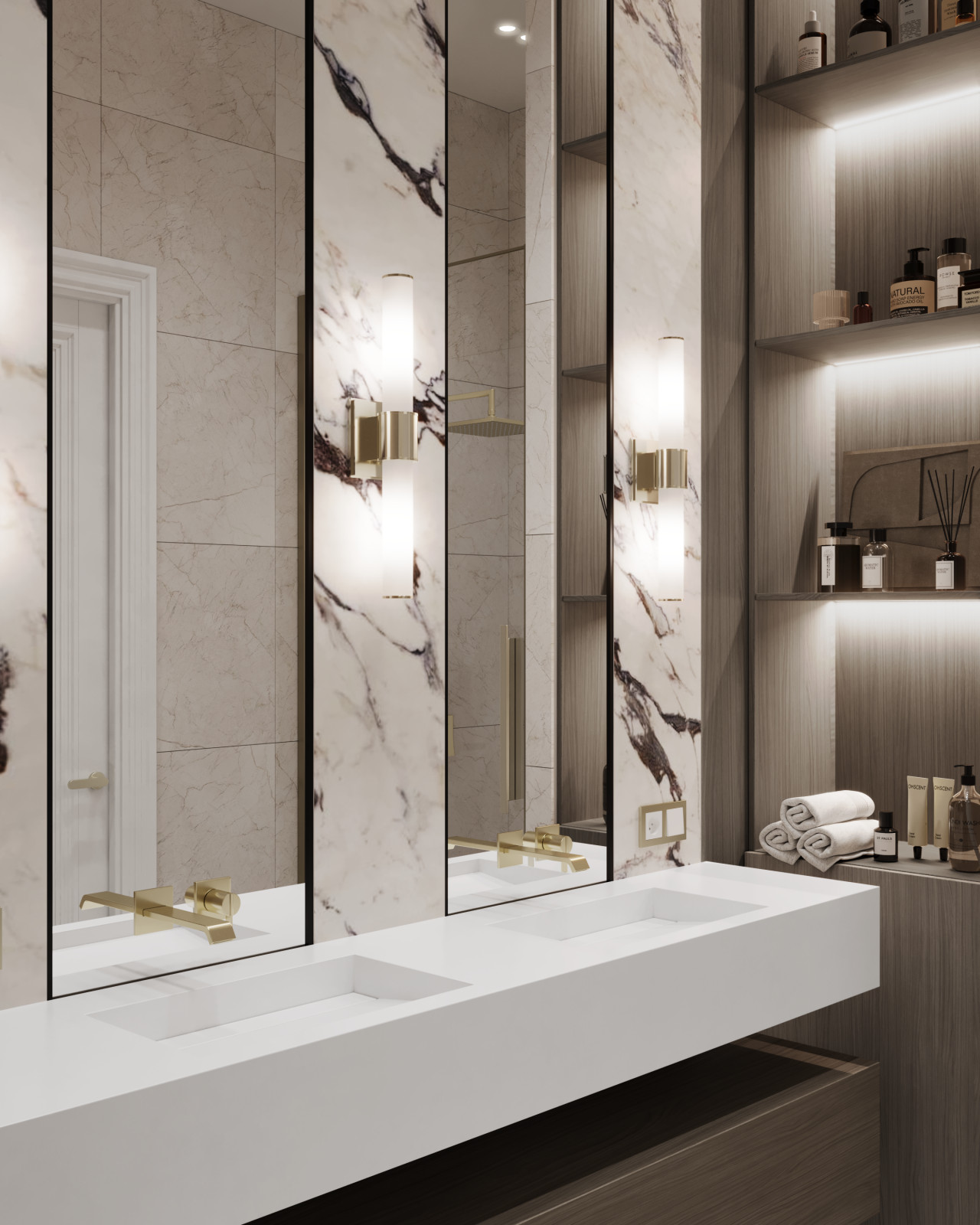 Дизайн интерьера квартиры в жилом комплексе "Сердце Столицы"