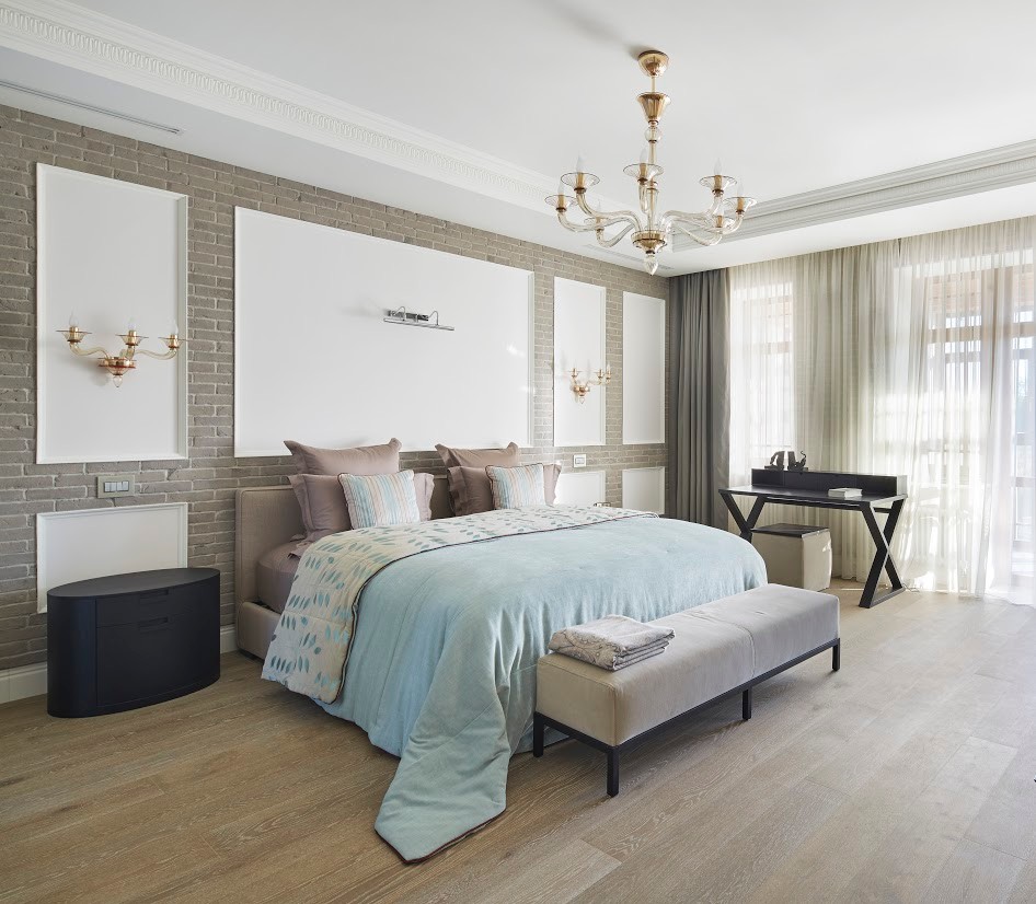 Houzz тур: Классический интерьер с двухсветной гостиной