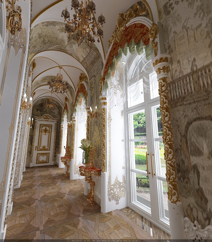 Обложка проекта: Интерьер усадьбы