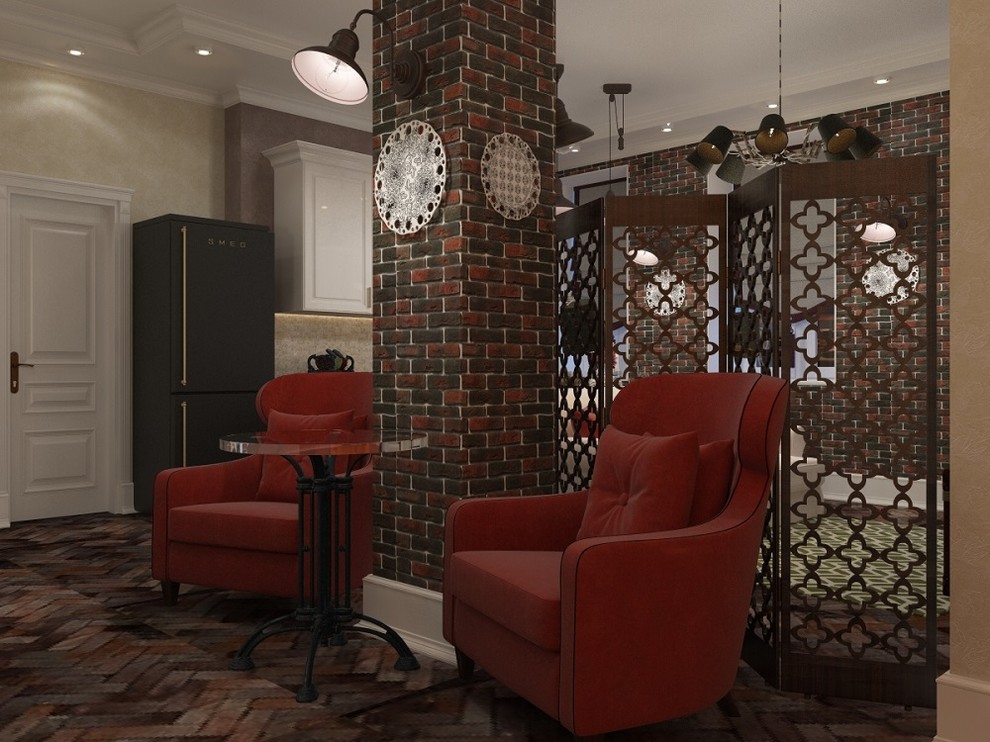 проект "Кирпичная квартира в стиле лофт"