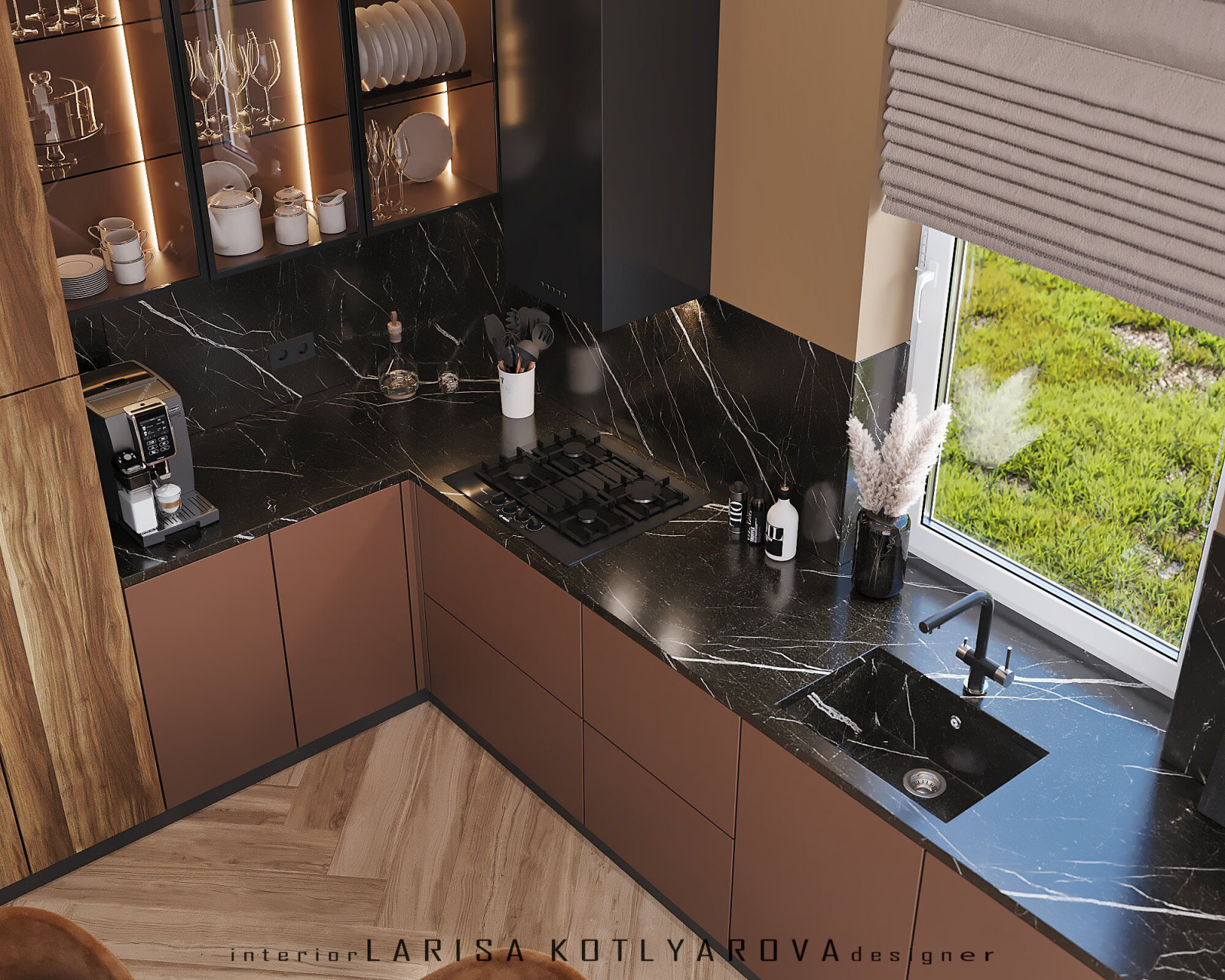 Дизайн-проект дома 105 кв.м. г. Ростов-на-Дону