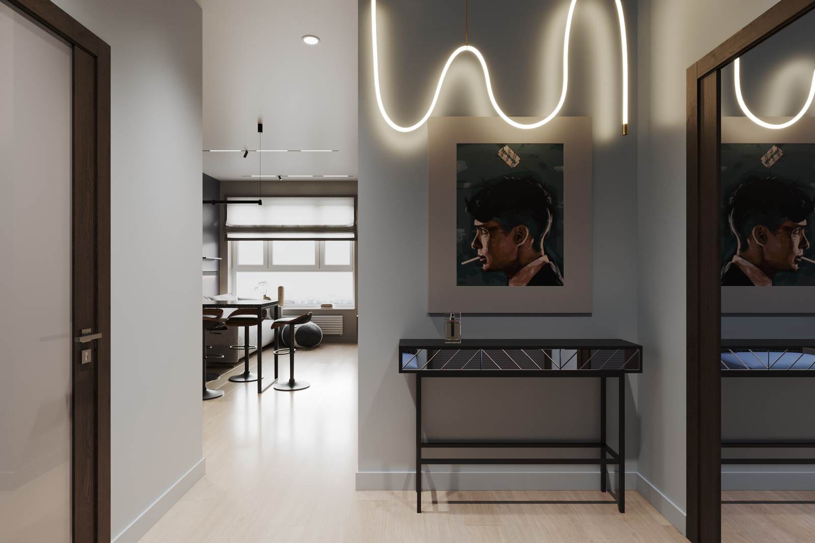 Квартира холостяка 40м