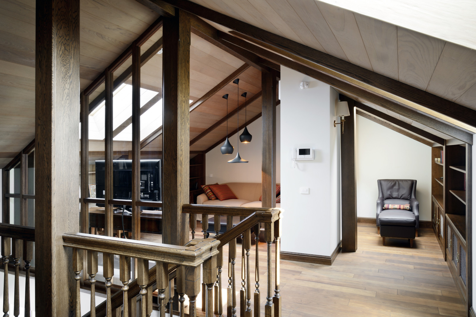 интерьеры дома в поселке Новогорск