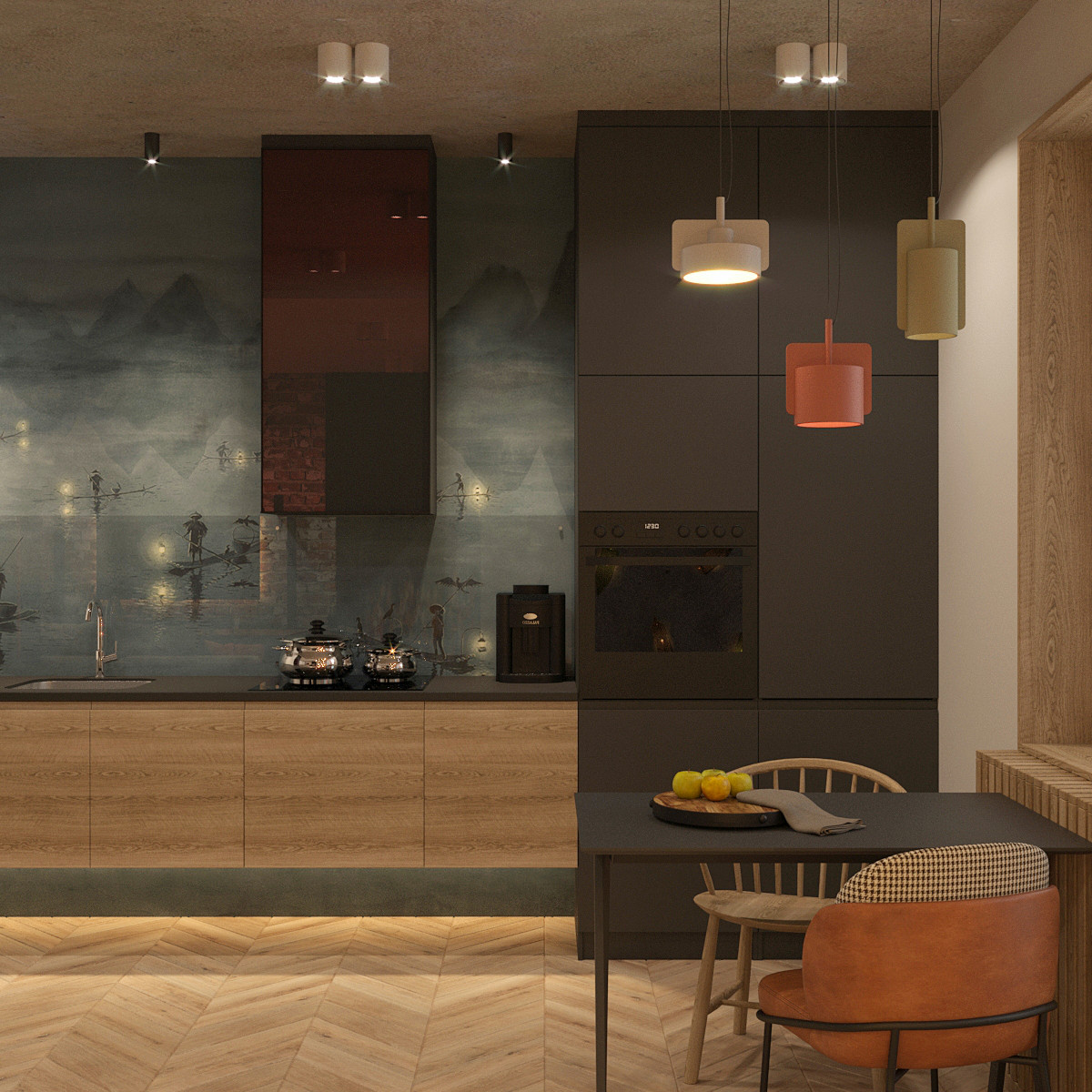 Современная квартира холостяка