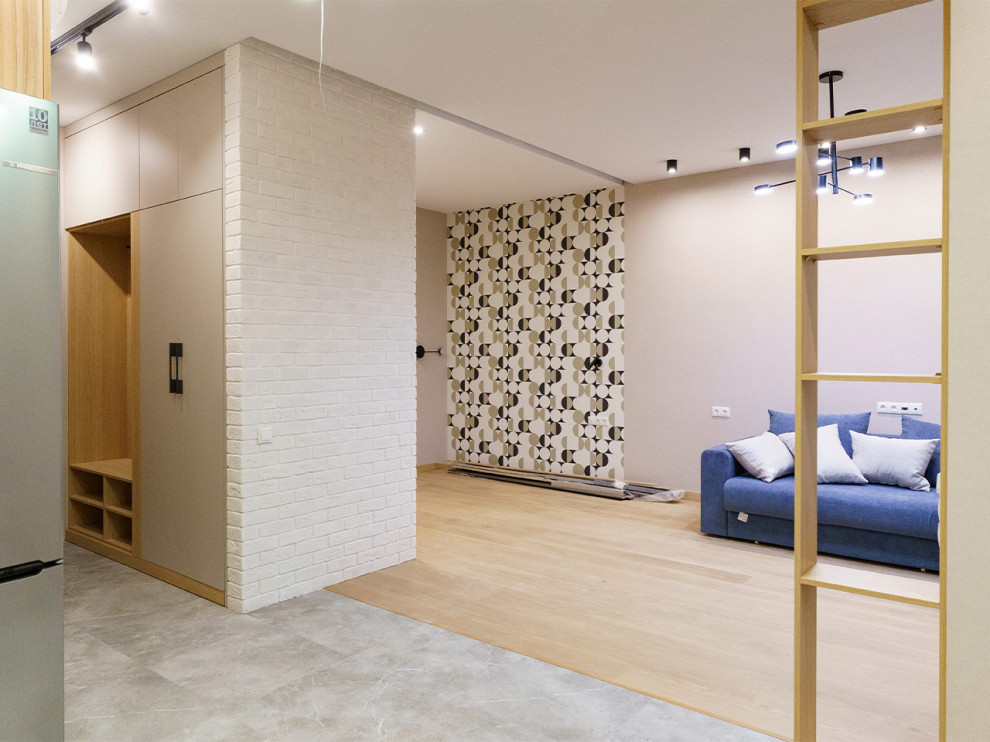 Ремонт по дизайн-проекту 38 м² в ЖК Фонвизинский