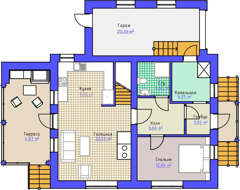 Проект дома в Калининграде № 94