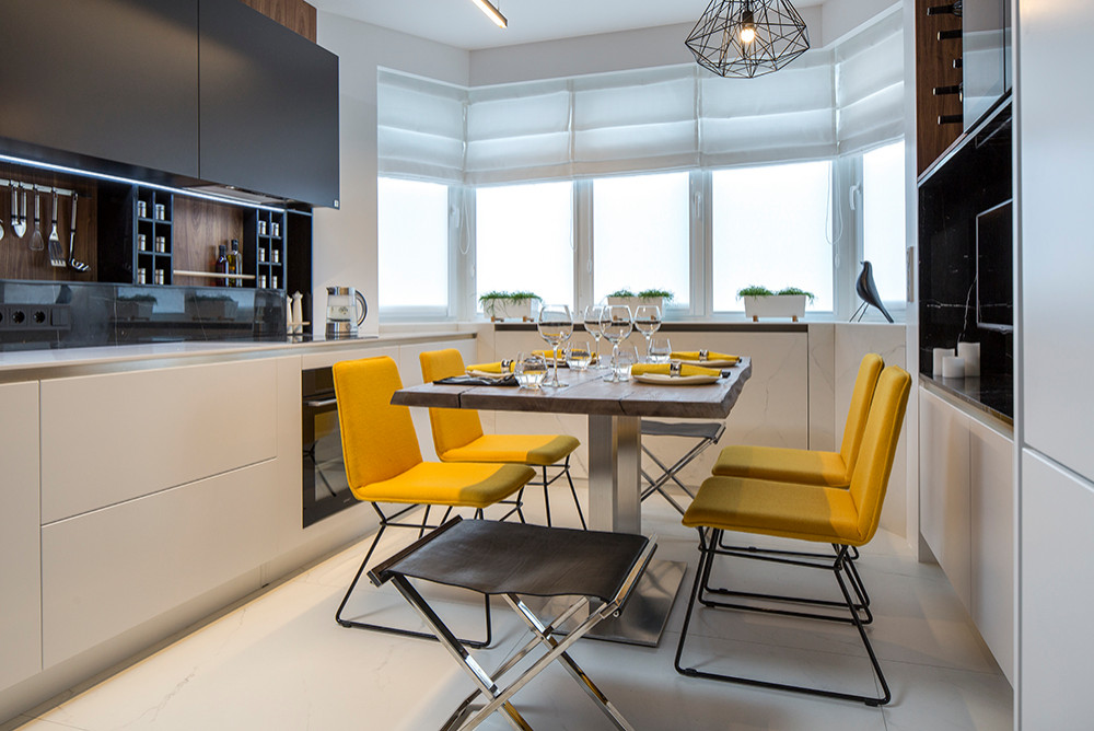 Проект недели: Функциональная кухня  с дизайном по-итальянски для п44т