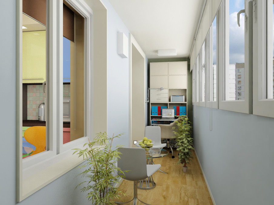 Двухкомнатная квартира в современном стиле