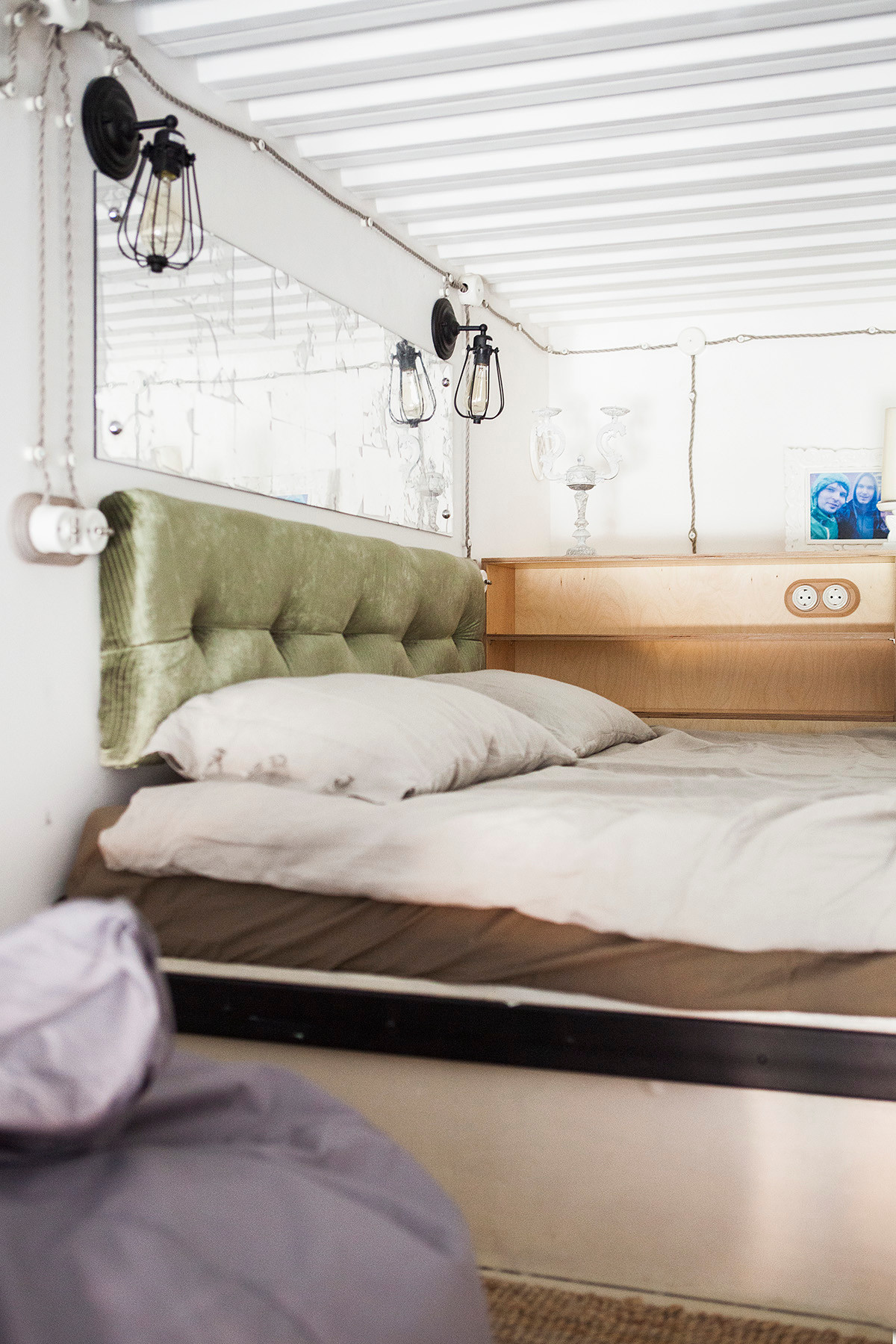 В гостях: Крошечный лофт в квартире девушки-дизайнера