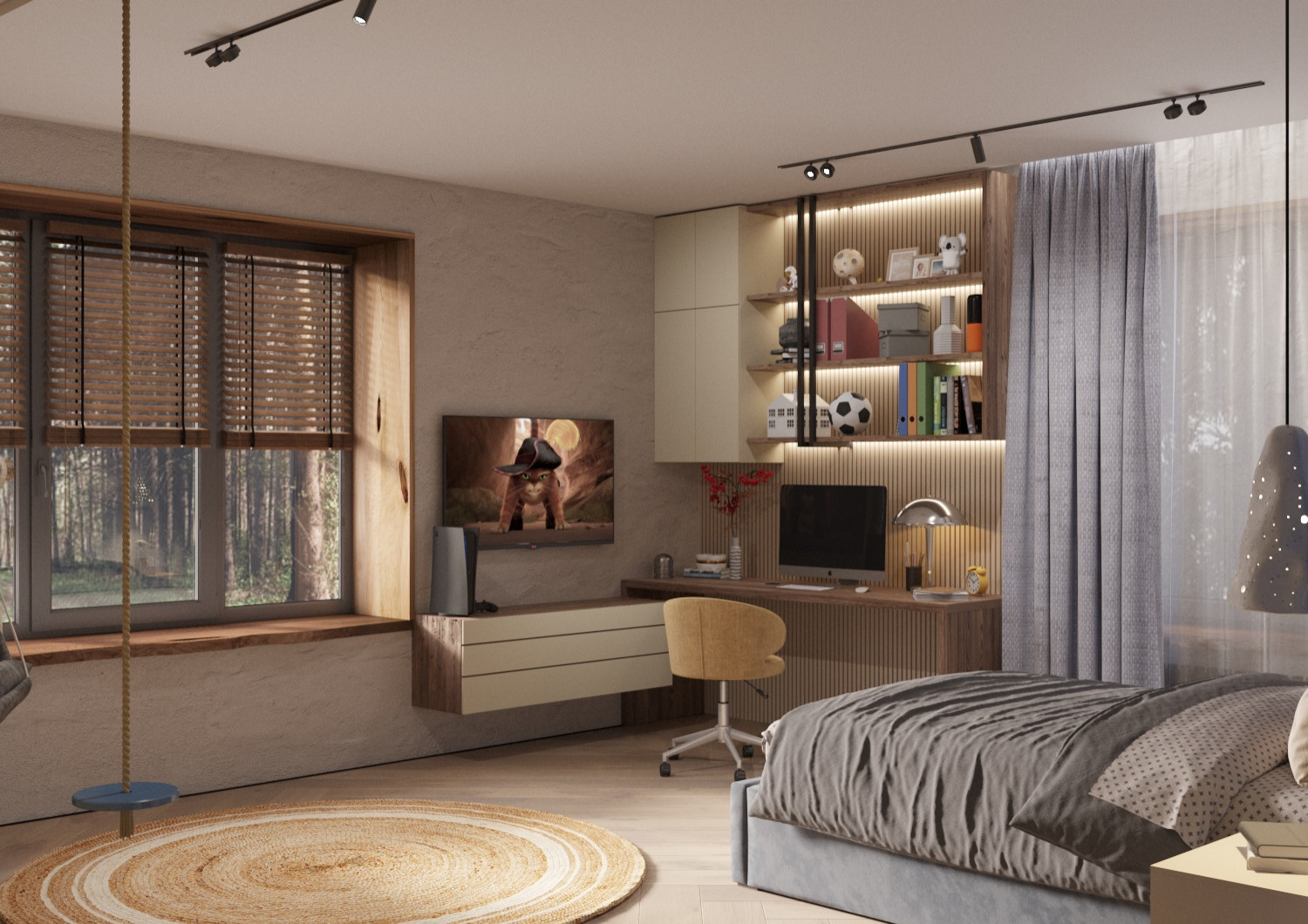 Интерьер загородного дома