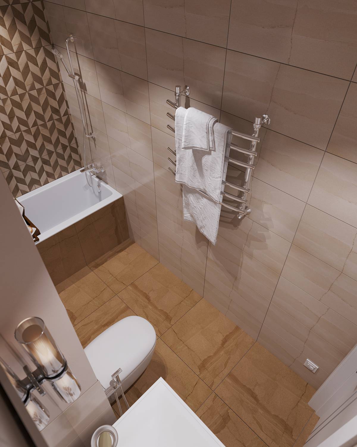 Яркая квартира в ЖК Рубин