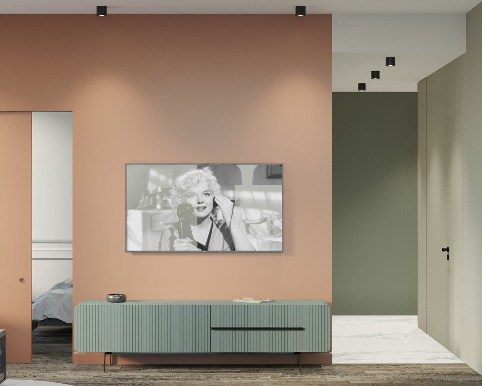 Скандинавская гостиная