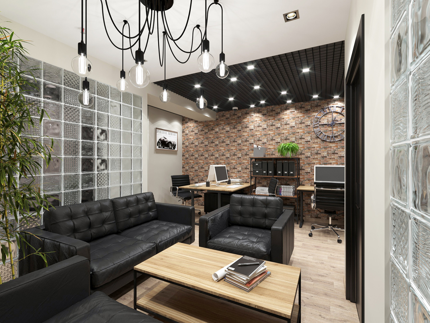 Офис в стиле Лофт