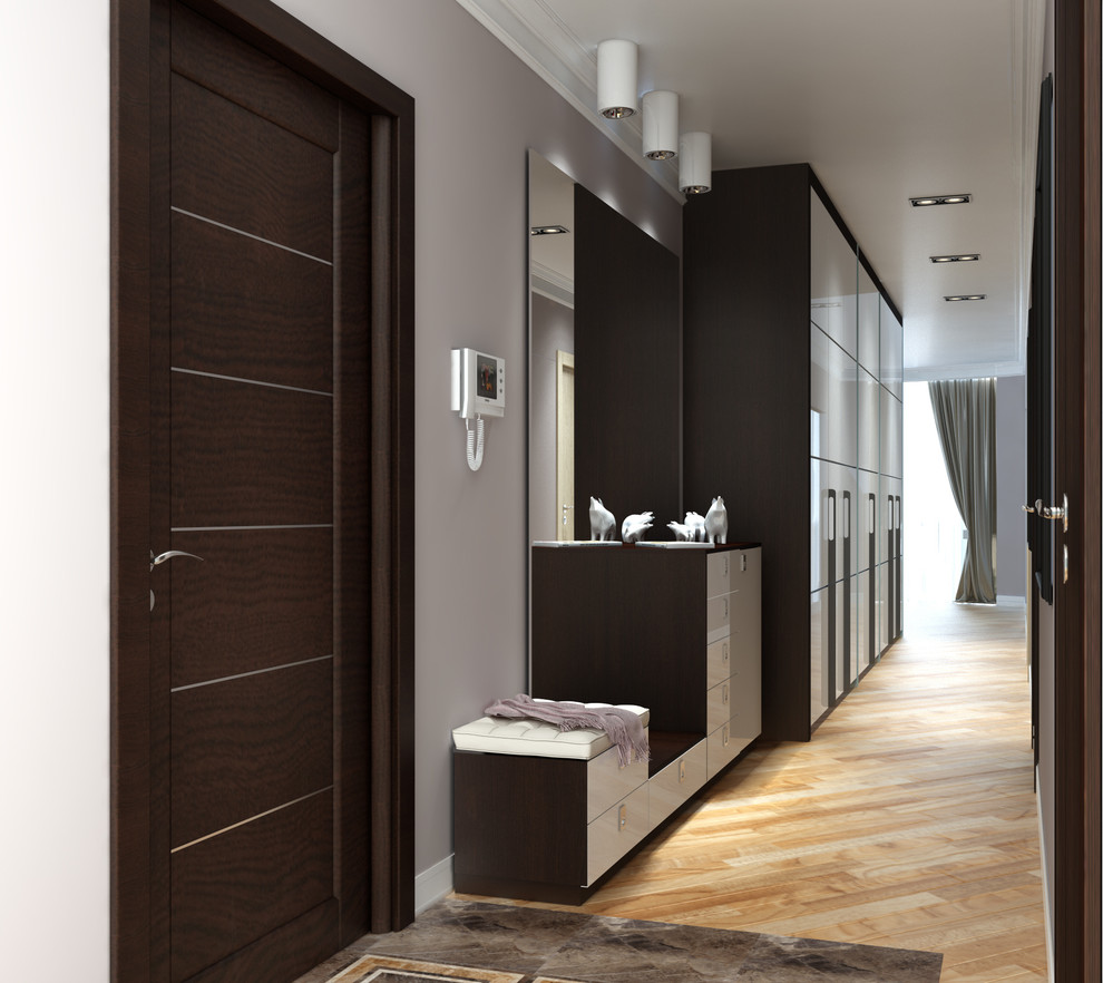 В стиле контемпорари.