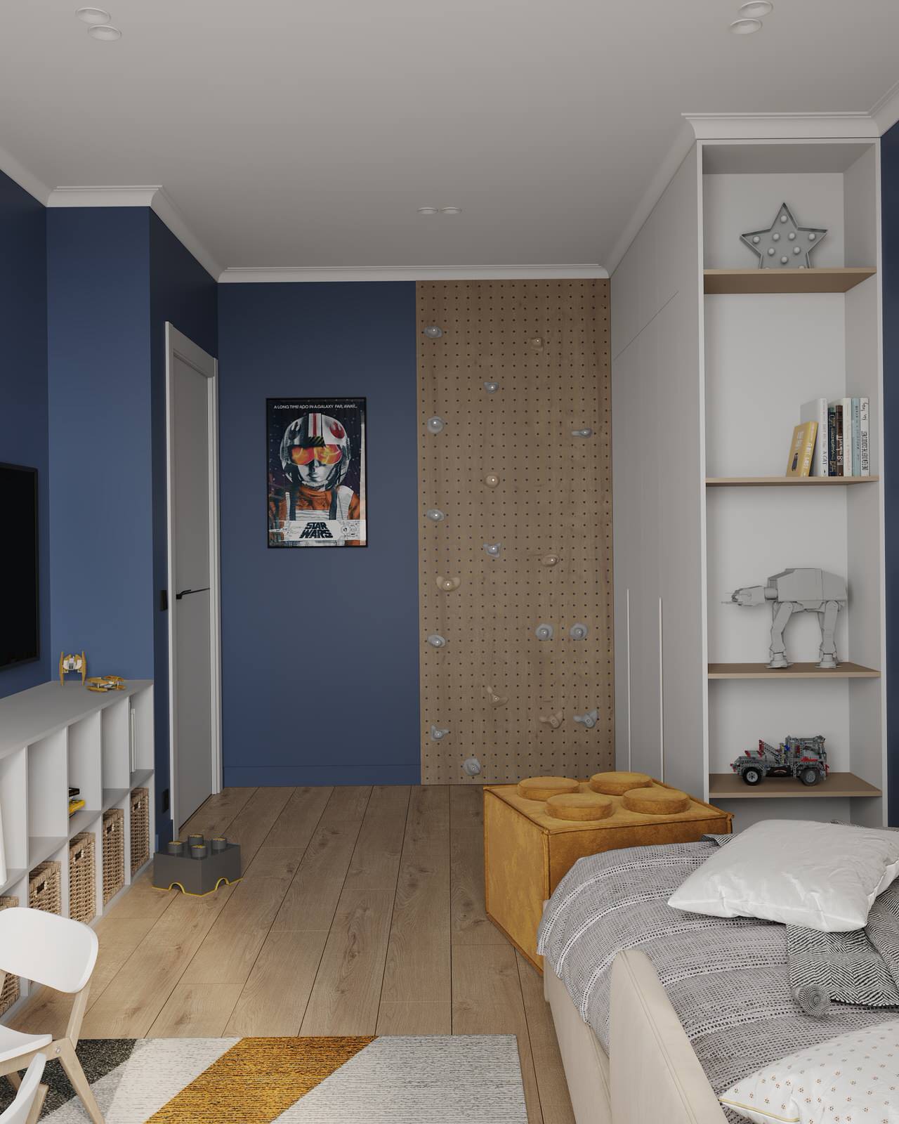 Детская (Четырехкомнатная квартира в ЖК "Илмари", Пенза)