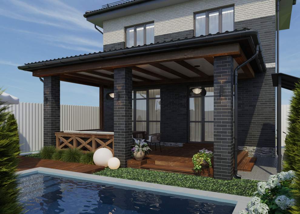 Задний двор частного дома, г. Ростов-на-Дону, ул. Осипенко