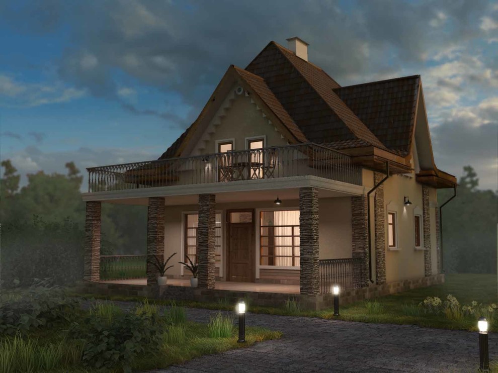 Обложка проекта: Загородный дом №2