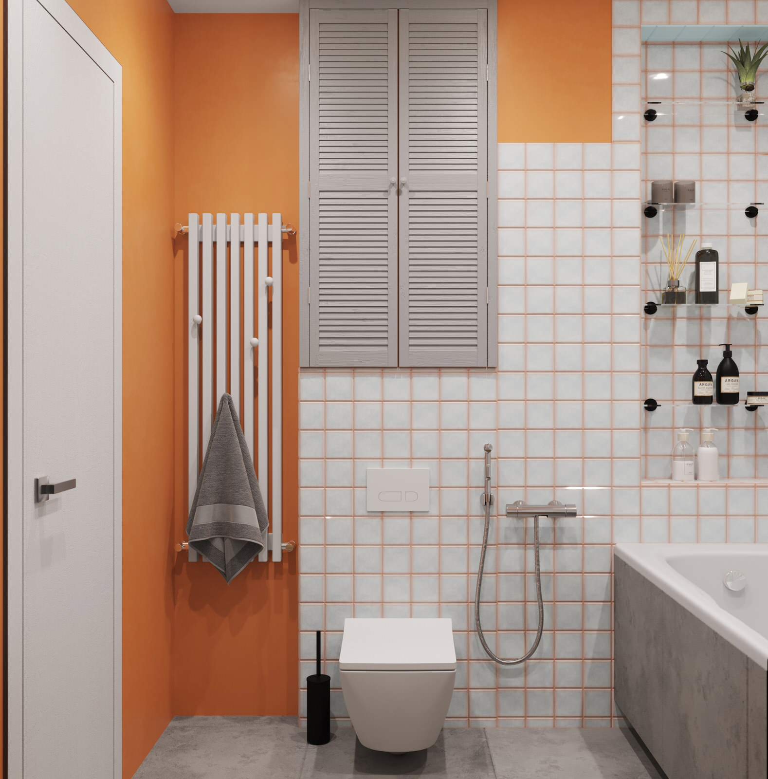 Визуализация квартиры 135 кв ЖК Даудель г.Тюмень