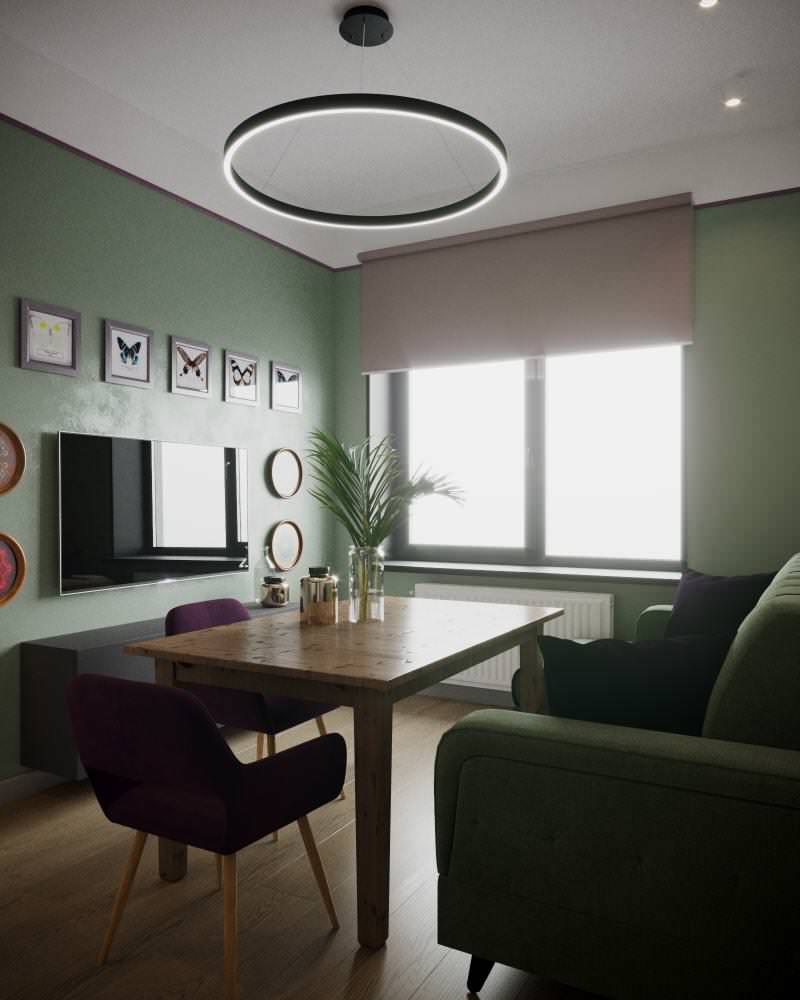 Обложка проекта: "Драма Green " квартира 110 кв м